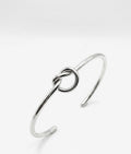 Silver Love-Knot Cuff