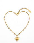 Amore Heart Anklet