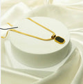 Midnight Geometric Necklace
